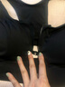 361°运动内衣防震高强度前拉链瑜伽文胸健身服女一体式运动背心女 黑色 2XL 实拍图