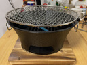 探险者（TAN XIAN ZHE）围炉煮茶套装铸铁烧烤炉户外碳烤炉室内煮茶器具围炉煮茶壶木炭 【安全耐烧】26cm围炉全套 实拍图