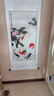名人字画招财山水画靠山图国画客厅办公室装饰画中堂玄关走廊挂画竖幅卷轴 年年有余-C款 卷轴140*60CM 实拍图