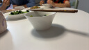 玛戈隆特 陶瓷纯白浮雕骨瓷餐具整套碗碟套装事事如意系列礼盒 4人份19头 晒单实拍图