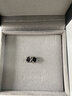 SINCE YOU莫比乌斯银耳钉男复古个性黑色耳环2025年新款磁吸耳夹无耳洞女 太空灰-黑玛瑙磁吸款（一对） 实拍图