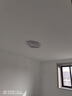 菲奇普（FEIQIPU） 客厅吸顶灯现代简约智能语音全屋套餐灯具组合2025新款中山灯饰 黑白+A款50*5CM+54W 三色光 实拍图