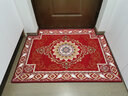 双喜临门 入户门地垫门垫防滑吸水脚垫家用卧室客厅茶几垫厨房卫浴防滑垫 贵族红 100cm*140cm 实拍图