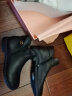 他她（TATA）商场同款气质法式小踝靴短靴女切尔西靴冬新款7BJ42DD2 黑色（绒里） 38 实拍图