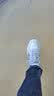 亚瑟士ASICS运动休闲鞋男鞋女鞋复古板鞋舒适篮球鞋 GEL-SPOTLYTE LOW 白色/灰色 39.5 实拍图