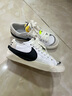 耐克NIKE板鞋女经典缓震BLAZER LOW '77运动鞋DQ1470-101白黑36 实拍图