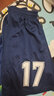 IFUBXY KIDS儿童足球服套装男定制短袖小学生训练服个性运动队服印字夏季球衣 D8831宝蓝色（赠送护腿板袜子） XS 实拍图