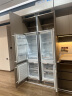 海信(Hisense)全嵌入式内嵌冰箱对开门变频无霜橱柜超薄隐藏镶嵌式双开门冰箱bcd-246wep 变频双门单台 实拍图