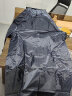 者也（ZYE）风衣式雨衣032藏青色牛津布防水反光雨披可定制 3XL码 晒单实拍图