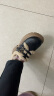 百丽学院风毛毛鞋女23冬季新商场同款牛皮乐福鞋A3Z1DAM4 黑色 34 晒单实拍图