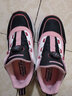 Skechers斯凯奇儿童绒绒靴（跃界系列）男童冬短靴旋钮女童加绒鞋302528L 女童/黑色/白色/粉红色/BKWP 36 实拍图
