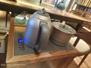 TILIVING （钛立维）纯钛自动上水壶电茶壶茶台电热烧水壶嵌入式一体茶盘 TD-TA08-壶1.3L+消毒锅 800ml 晒单实拍图