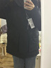 骆驼（CAMEL）冲锋派克羽绒服男[王俊凯同款]保暖极寒防泼水工装羽绒服女 AA12264035D，幻影黑 ，中性 S 实拍图