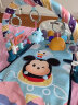 DISNEY迪士尼婴儿健身架玩具0-1岁脚踩钢琴新生儿礼盒脚踏琴0-3个月早教 米奇蓝（升级款） 实拍图