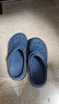 回力洞洞拖鞋休闲室内户外轻便透气不易滑包头沙滩鞋HL03271蓝灰44码 实拍图