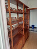 根华夏实木书柜书架组合南榆木博古架落地文件柜仿古中式古典书房家具 配套1.6米长+1椅 实拍图