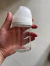 贝亲（Pigeon）新生儿玻璃奶瓶奶嘴套装(160ml奶瓶S号+SS号奶嘴*1）0-3个月 实拍图