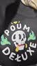 POUM休闲工装七分裤男士夏季宽松潮流速干冰丝运动短裤TQ05黑色L 实拍图