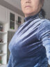 红粉宣言金丝绒打底衫女宽显瘦百搭洋气秋冬新款半高领长袖T恤 灰蓝色 4XL 晒单实拍图