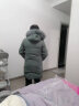 雅鹿妈妈羽绒服女冬装中长款加厚狐狸毛领保暖中老年女冬季外套 Y1201V15210-银河绿 XL 170 【推荐85-110斤】 实拍图