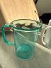 茶花 漱口杯 簌刷牙杯子马克杯 牙刷杯牙缸 洗漱杯水杯 1只装 蓝色 实拍图