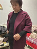 缇米媗妈妈秋装外套两件套2026新款阔太太大码中老年女装喜婆婆气质上衣 酒红色  （上衣）现货秒发 L 建议穿110斤以内 实拍图