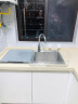 漫时光水槽挡水板厨房防溅水挡板洗碗水池洗手盆台面边缘防水隔板挡水条 透明（含2个双面背胶） 晒单实拍图