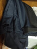 骆驼（CAMEL）户外冲锋衣潮牌三合一两件套防水透湿外套 A13CA70125，黑夜蓝/幻影黑，男 S 实拍图