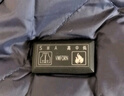 罗蒙加热羽绒马甲男全身可充电发热衣服智能电暖保暖温控马夹电热背心 男-黑【基础款】不带充电宝 XL 实拍图