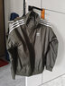 adidas情侣款复古风梭织立领夹克外套男女秋季阿迪达斯官方三叶草   岩层橄榄绿   XXS 2XS 实拍图