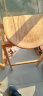 源氏木语 实木高脚凳橡木家用大人结实高脚凳现代简约可叠放高凳子 单个吧台凳0.49m 晒单实拍图