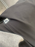 斐乐（FILA）官方男子针织高弹力凉感裤2024夏基础简约收口运动健身长裤 深黑-BK 170/80A/M 晒单实拍图