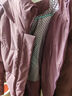 坦博尔羽绒服女中长款宽松连帽厚款保暖女士外套TD236506 紫罗兰 170  实拍图