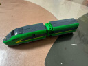 灵动创想（LDCX）列车超人高铁动车和谐号复兴号内燃机车蒸汽机车机器人变形合体 绿先知&单体复兴号CR200J 实拍图