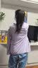 探路者（TOREAD）旗舰 儿童防晒衣男女中大童装夏季款防晒服外套皮肤衣 恬静紫 150 实拍图