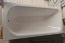 卡德维（Kaldewei） 德国进口嵌入式钢瓷釉浴缸 家用防滑浴缸 配缸边龙头套装 3系+高仪四孔缸边龙头 1.6m 实拍图