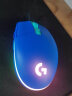 罗技（G）G102游戏鼠标有线机械鼠标电竞轻量化 电脑鼠标逻辑便携中小手宏编程 吃鸡英雄联盟入门款 8000DPI 罗技G102蓝（第二代） 实拍图