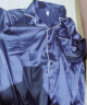 莫代尔冰丝睡衣男士夏季感短袖大码三件套薄凉感家居服套 灰蓝【凉感冰雪丝】 175(XL) 130-150斤 晒单实拍图