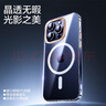 EDDGA【定制金属镜头】 iPhone15pro手机壳 苹果15Pro磁吸壳 MagSafe保护套支持无线充电防摔防磨纯透明 实拍图