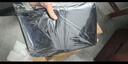 威佳黑色大垃圾袋加厚100只70L物业商用手提垃圾袋背心式中号80*90cm3丝 实拍图