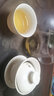 聚御瓷品茗杯潮汕家用功夫茶杯套装羊脂玉白瓷小茶杯陶瓷喝茶杯子闻香杯 铃铛主人杯[7.5*6cm] 120ml 1只 实拍图