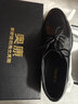 奥康（Aokang）系带舒适大底纯色商务正装透气男士皮鞋 黑43码 实拍图