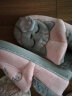惠夫人 毛拖鞋女冬居家半包跟情侣保暖室内防滑月子棉拖鞋冬季 猫咪包跟 粉色 38-39码(适合37-38码穿) 晒单实拍图