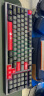 航世（BOW）G98 三模热插拔机械键盘  PBT键帽 RGB背光 有线无线蓝牙游戏办公键盘 佳达隆G黄Pro轴 黑灰色  实拍图