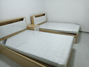 旭立北欧床现代简约1.2m单人床小户型带灯高箱储物床榻榻米抽屉收纳床 床【原木色带灯】+椰棕床垫 1.2*1.9米 实拍图