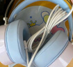 达尔优(dareu) EH722精英版游戏耳机耳机头戴式电脑手机耳机带麦电竞耳机吃鸡耳机3.5mm接口 白蓝色 实拍图
