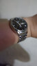冠琴（GUANQIN）手表男士品牌2025新款自动机械表男表十大名学生日礼物男生送男友 精钢黑面钢带（进口机芯 ） 实拍图