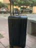 POLOMEISDO英国保罗行李箱小型登机箱前开盖手提密码拉杆箱大容量旅行箱 1355A黑色 拉链 20英寸 可登机/短途/商旅两用 晒单实拍图