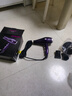康夫（Kangfu）电吹风机家用大功率吹风筒理发店专用电风吹发廊专业大风力三孔插头吹风筒2300W快速吹干头发工具 KF9897高贵紫+散风罩 实拍图