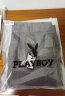 花花公子（PLAYBOY）休闲裤男2024秋冬季裤子男士宽松直筒男裤商务潮流男装 深灰 38 实拍图